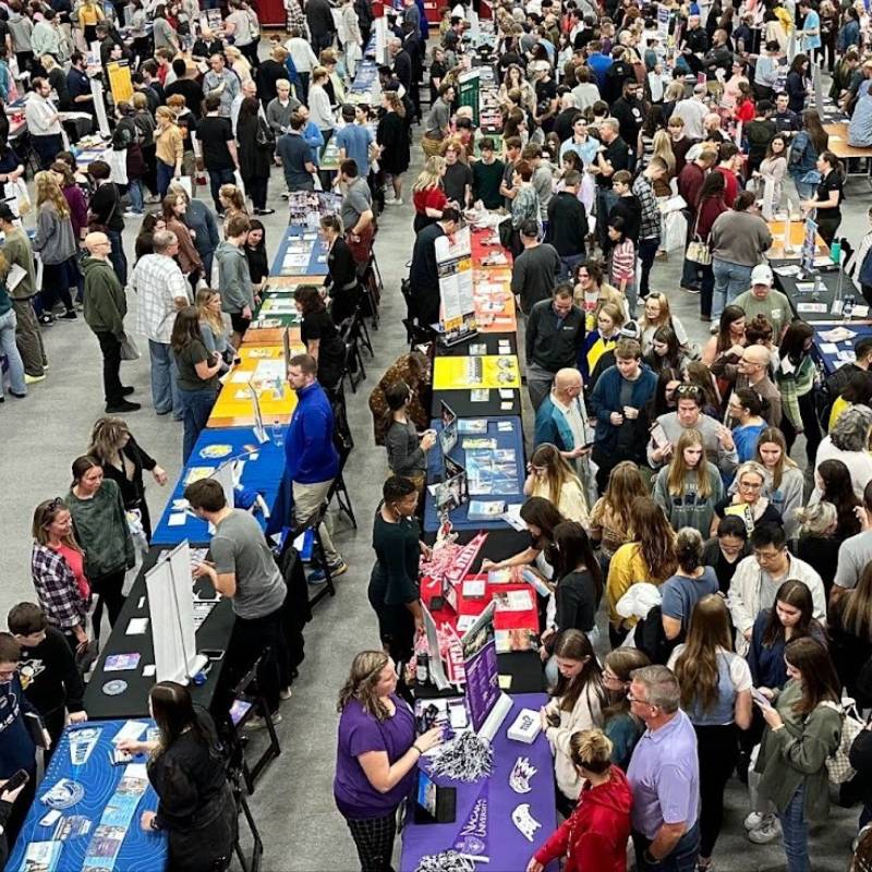 college fair floor plan